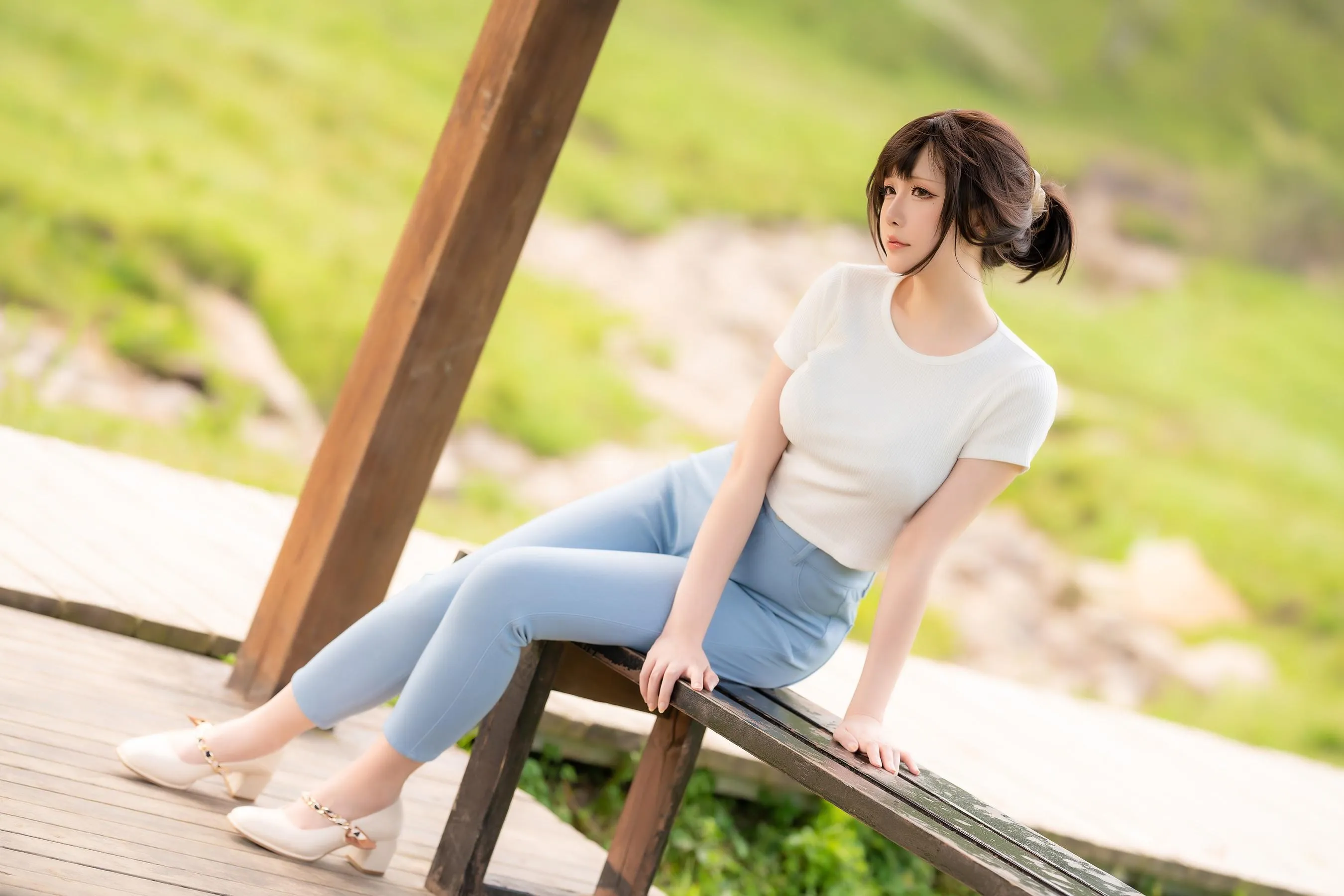 星之迟迟 – NO.153 5月计划 日常系写真特辑-户外合集 [91P]插图9